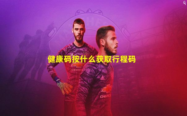 健康码按什么获取行程码