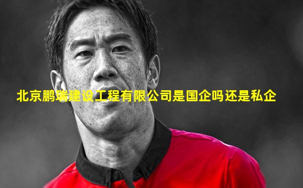 北京鹏瑞建设工程有限公司是国企吗还是私企