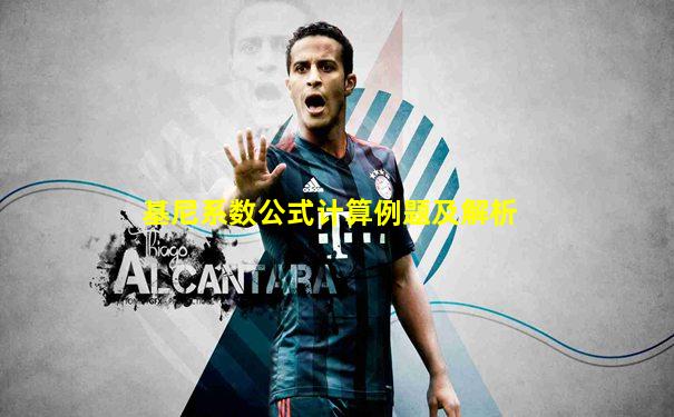 基尼系数公式计算例题及解析
