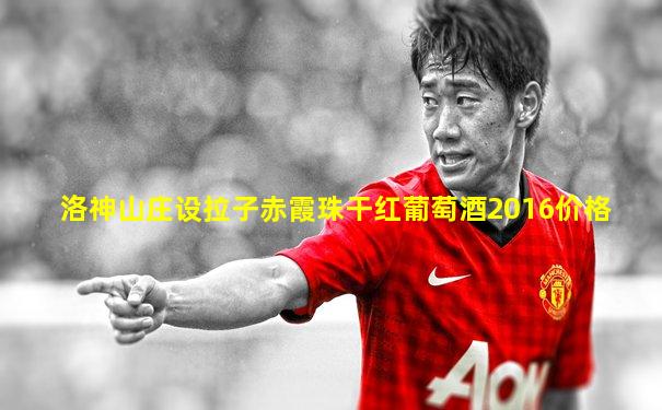 洛神山庄设拉子赤霞珠干红葡萄酒2016价格
