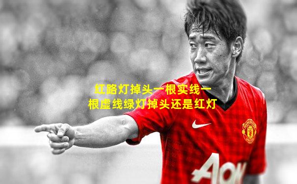 红路灯掉头一根实线一根虚线绿灯掉头还是红灯