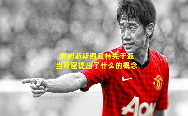 詹姆斯斯图亚特先于亚当斯密提出了什么的概念