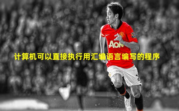 计算机可以直接执行用汇编语言编写的程序